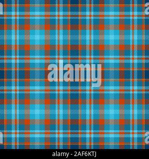 Tartan Schottland nahtlose karierte Muster Vektor. Retro Hintergrund Stoff. Vintage Farben prüfen Square geometrische Textur für Textildruck, Geschenkpapier Stock Vektor