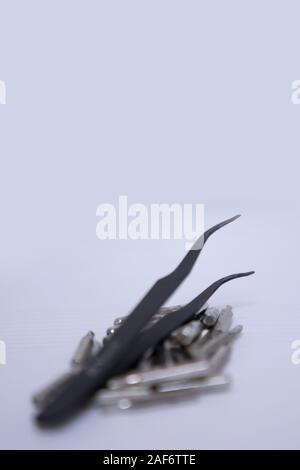 Die präzise Schraubenzieher für das Handy Laptop Stockfoto