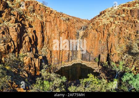 Python Pool, Chichester, Pilbara, Western Australia | Verwendung weltweit Stockfoto