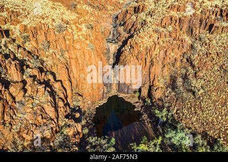 Python Pool, Chichester, Pilbara, Western Australia | Verwendung weltweit Stockfoto