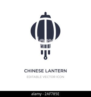 Chinesische Laterne Symbol auf weißem Hintergrund. Einfaches element Abbildung kann von Kulturen Konzept. Chinesische Laterne Symbol Design. Stock Vektor