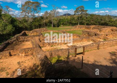 Historische Stätte von El Fuerte, UNESCO-Weltkulturerbe, Samaipata, Departement Santa Cruz, Bolivien, Lateinamerika Stockfoto