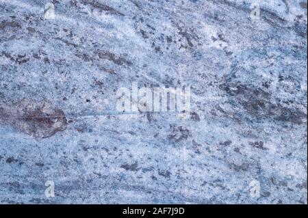 Classic blau antiken Stein Textur mit Dellen und Kratzern. Stein Textur der mittelalterlichen Mauer Stockfoto