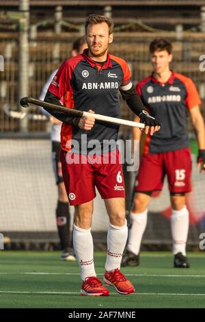 AMSTELVEEN, 08-12-2019, Hoofdklasse Hockey Heren Seizoen 2019-2020. Veranstaltungsort: Wagener Stadion. Robin Herweijer während des Spiels Amsterdam Almere vs. Stockfoto