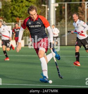 AMSTELVEEN, 08-12-2019, Hoofdklasse Hockey Heren Seizoen 2019-2020. Veranstaltungsort: Wagener Stadion. Deegan Huisman während des Spiels Amsterdam Almere vs. Stockfoto