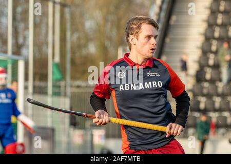 AMSTELVEEN, 08-12-2019, Hoofdklasse Hockey Heren Seizoen 2019-2020. Veranstaltungsort: Wagener Stadion. Daan Hoepman während des Spiels Amsterdam Almere vs. Stockfoto