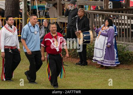 Thanksgiving poarch Creek Indian Pow Wow Stockfoto