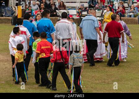 Thanksgiving poarch Creek Indian Pow Wow Stockfoto