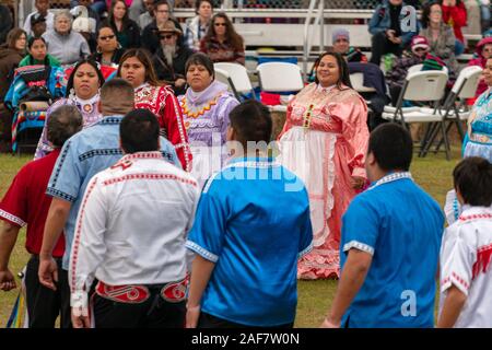 Thanksgiving poarch Creek Indian Pow Wow Stockfoto