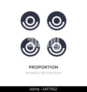 Anteil Symbol auf weißem Hintergrund. Einfaches element Abbildung kann von Zeichen Konzept. Anteil Symbol Design. Stock Vektor