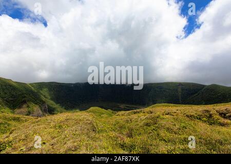 Krater, Reserva Natural da Caldeira do Faial Stockfoto