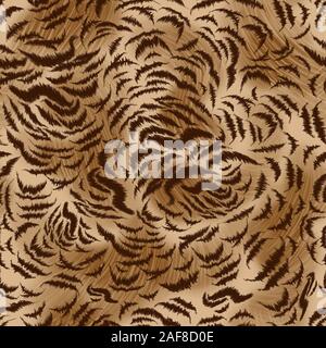 Leopard nahtlose Struktur der Haut. Fell Muster. Cheetah Stoff drucken. - Abbildung Stockfoto