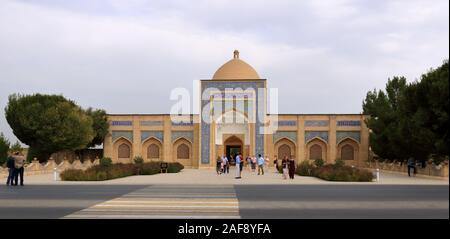 23. September 2019 - Buchara, Usbekistan: Die Gedenkstätte von BAHAUDDIN NAQSHBANDI (1318-1389) Stockfoto