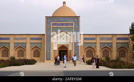 23. September 2019 - Buchara, Usbekistan: Die Gedenkstätte von BAHAUDDIN NAQSHBANDI (1318-1389) Stockfoto