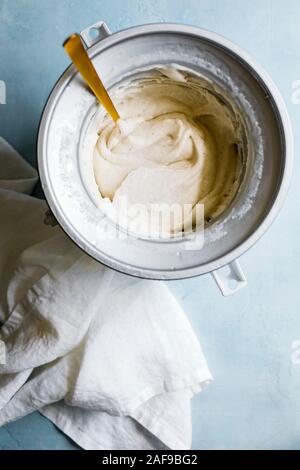Das Eis in einem Eis Maschine Stockfoto