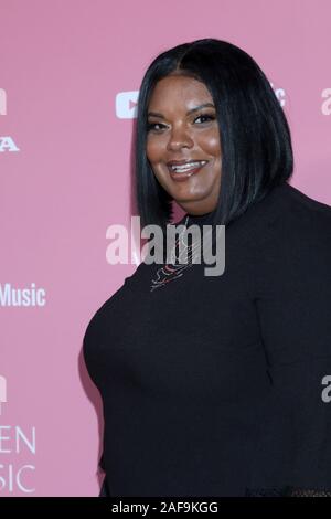 Dezember 12, 2019, Los Angeles, CA, USA: LOS ANGELES - Dez 12: Katina Bynum am 2019 Billboard Frauen in der Musik Veranstaltung im Hollywood Palladium am Dezember 12, 2019 in Los Angeles, CA (Credit Bild: © Kay Blake/ZUMA Draht) Stockfoto