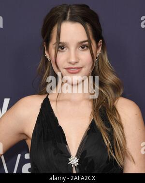 Los Angeles, USA. 13 Dez, 2019. Annie LeBlanc kommt an der 9. jährlichen Streamy Awards im Beverly Hilton in Beverly Hills, CA am Freitag, 13. Dezember 2019. (Foto durch Sthanlee B. Mirador/Sipa USA) Credit: Sipa USA/Alamy leben Nachrichten Stockfoto