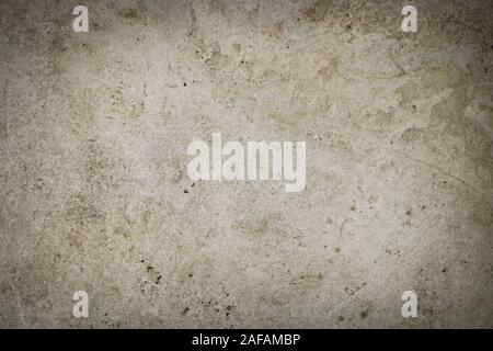 Zement grunge vintage Tone, abstrakte Textur Hintergrund. Vignette braun Wand viel Oberfläche für jedes Design. Stockfoto