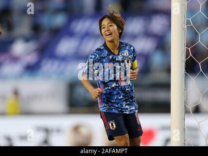 Mana Iwabuchi (JPN), 14. Dezember 2019. - Fußball: EAFF E-1 Fußball-Europameisterschaft der Frauen 2019 Final Korea Republik Übereinstimmung zwischen Chaina 0-3 Japan bei Busan Gudeok Stadion in Busan, Südkorea, Quelle: LBA/Alamy leben Nachrichten Stockfoto