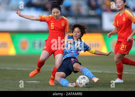 Mana Iwabuchi (JPN), 14. Dezember 2019. - Fußball: EAFF E-1 Fußball-Europameisterschaft der Frauen 2019 Final Korea Republik Übereinstimmung zwischen Chaina 0-3 Japan bei Busan Gudeok Stadion in Busan, Südkorea, Quelle: LBA/Alamy leben Nachrichten Stockfoto