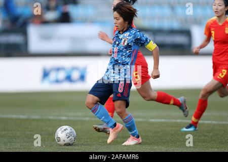 Mana Iwabuchi (JPN), 14. Dezember 2019. - Fußball: EAFF E-1 Fußball-Europameisterschaft der Frauen 2019 Final Korea Republik Übereinstimmung zwischen Chaina 0-3 Japan bei Busan Gudeok Stadion in Busan, Südkorea, Quelle: LBA/Alamy leben Nachrichten Stockfoto