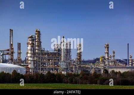 Total Raffinerie Mitteldeutschland GmbH im Chemiepark Leuna Stockfoto