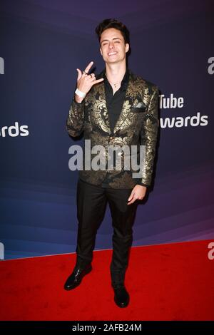 Beverly Hills, CA., USA. 13 Dez, 2019. enaldinho auf der 9. jährlichen Streamy Awards im Beverly Hilton Hotel in Beverly Hills, Kalifornien am 13. Dezember 2019. Credit: Tony Forte/Medien Punch/Alamy leben Nachrichten Stockfoto