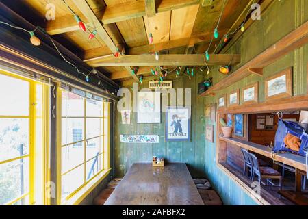 Kalifornien, Mar 12: Innenansicht des Lookout Roadhouse Restaurant am 12.März 2017 in Kalifornien Stockfoto