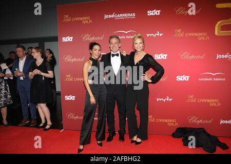 Amy Mußul, Marco Girnth Melanie Marschke und bei der 25. José Carreras Gala in der Messehalle. Leipzig, 12.12.2019 Stockfoto