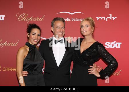 Amy Mußul, Marco Girnth Melanie Marschke und bei der 25. José Carreras Gala in der Messehalle. Leipzig, 12.12.2019 Stockfoto