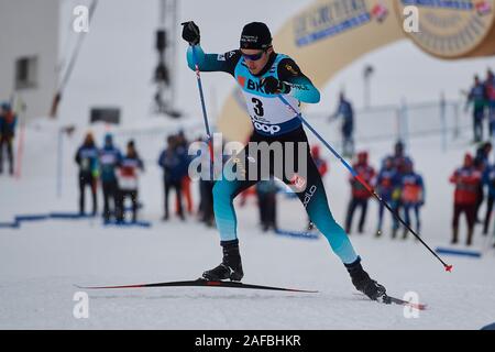 Davos, Schweiz, 14. Dezember 2019. Chauvin Valentin Fra bei der Sprint Qualifikation bin FIS Langlauf Weltcup Davos Nordic 2019 in Davos. Stockfoto