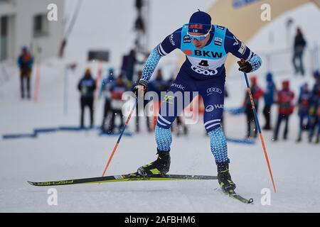 Davos, Schweiz, 14. Dezember 2019. Maeki Joni Fin bei der Sprint Qualifikation bin FIS Langlauf Weltcup Davos Nordic 2019 in Davos. Stockfoto