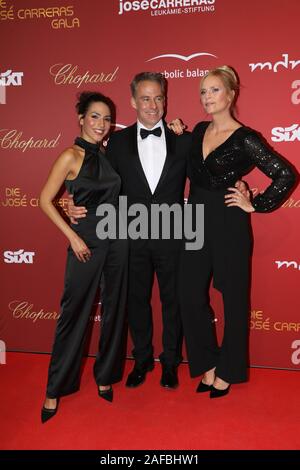 Amy Mußul, Marco Girnth Melanie Marschke und bei der 25. José Carreras Gala in der Messehalle. Leipzig, 12.12.2019 Stockfoto