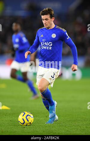 Leicester, Großbritannien. 14. Dez, 2019. Während der Premier League Match zwischen Leicester City und Norwich City für die King Power Stadion, Leicester am Samstag, den 14. Dezember 2019. (Credit: Jon Hobley | MI Nachrichten) das Fotografieren dürfen nur für Zeitung und/oder Zeitschrift redaktionelle Zwecke verwendet werden, eine Lizenz für die gewerbliche Nutzung Kreditkarte erforderlich: MI Nachrichten & Sport/Alamy leben Nachrichten Stockfoto