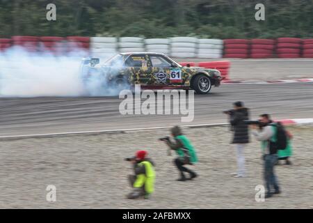 Drift Meisterschaft in Teheran Stockfoto