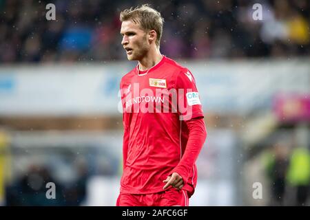 Paderborn, Deutschland. 14 Dez, 2019. firo: 14.12.2019, Fuvuball, 1.Bundesliga, Saison 2019/2020, SC Paderborn - Union Berlin Sebastian Andersson (Union Berlin) Porträt | Nutzung der weltweiten Kredit: dpa/Alamy leben Nachrichten Stockfoto