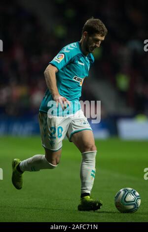 Madrid, Spanien. 14 Dez, 2019. Während ATLETICO MADRID GEGEN CA Osasuna AN WANDA METROPOLITANO Stadion. Samstag, 14 Dezember 2019 Credit: CORDON PRESSE/Alamy leben Nachrichten Stockfoto