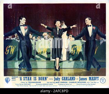 JUDY GARLAND in einem STERN IST GEBOREN Direktor 1954 George Cukor Drehbuch Moss Hart Transcona Enterprises/Warner Bros. Stockfoto