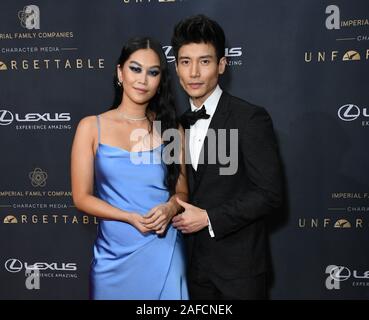 14. Dezember 2019 - Beverly Hills, Kalifornien - Dianne Doan, Manny Jacinto. Unforgetttable Gala 2019 im Beverly Hilton Hotel statt. Photo Credit: Birdie Thompson/AdMedia/MediaPunch Stockfoto