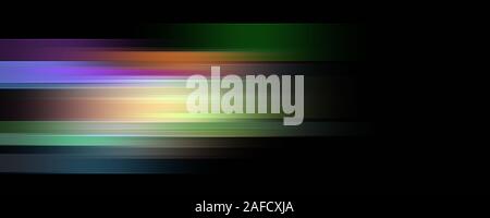 Fantastische stripe panorama Hintergrund design Illustration Stockfoto