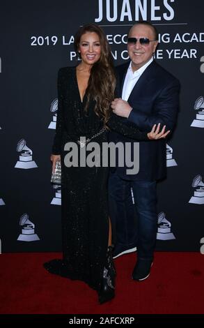 2019 Latin Recording Academy Person des Jahres Award Gala Red Carpet Ankünfte am MGM Grand Hotel und Casino Mit: Thalia, Tommy Mottola, Wo: Las Vegas, Nevada, United States Wenn: 14 Nov 2019 Credit: Judy Eddy/WENN.com Stockfoto