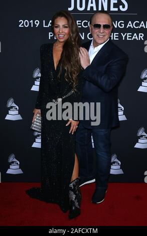 2019 Latin Recording Academy Person des Jahres Award Gala Red Carpet Ankünfte am MGM Grand Hotel und Casino Mit: Thalia, Tommy Mottola, Wo: Las Vegas, Nevada, United States Wenn: 14 Nov 2019 Credit: Judy Eddy/WENN.com Stockfoto