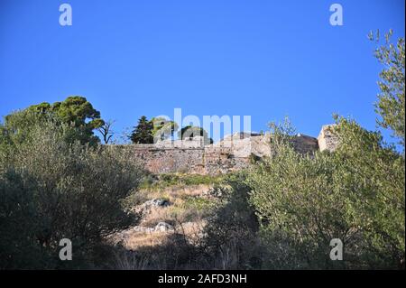 Saint George Schloss in Travliata Kefalonia, Griechenland Stockfoto