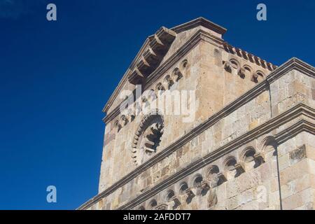 Kathedrale Santa Maria di Monserrato in Tratalias Stockfoto