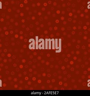 Vektor Winter Schnee Weihnachten nahtlose Muster Stock Vektor