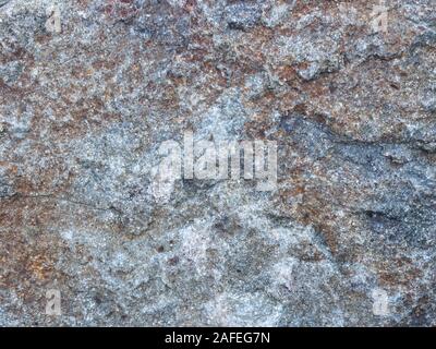 Hintergrund von einem alten bunten Stein. Tuapse, Schwarzes Meer, Kaukasus Stockfoto