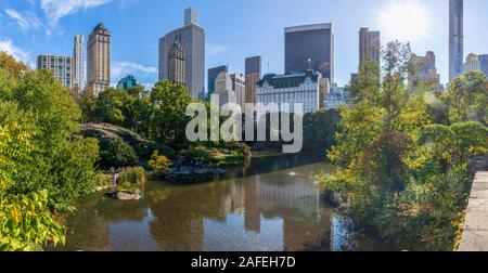 Central Park in Manhattan, New York City Stockfoto