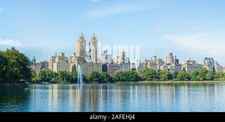 Das San Remo Gebäude, Upper West Side, vom Central Park, Manhattan, New York City Stockfoto