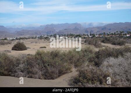 Dünen von Maspalomas, Gran Canaria, Spanien Stockfoto