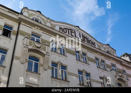 Grand Hotel Union in Ljubljana, Slowenien Stockfoto